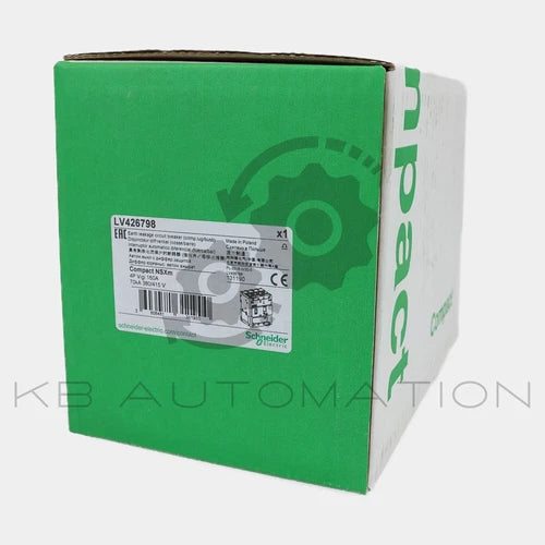 Schneider LV426798 Kompakter NSXm Erdschluss-Leistungsschalter (ELCB) 160A - ...