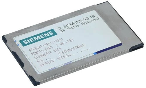 Siemens 6FC5247-0AA11-0AA1 PCMIA CARD