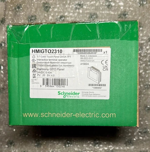 Schneider Electric, HMIGTO2310, Harmony GTO Color Touch Panel QVGA-TFT