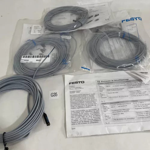 (4) NEW FESTO SME-8M PROXIMITY SENSOR SWITCH REED 2 WIRE FAST SHIPPING!