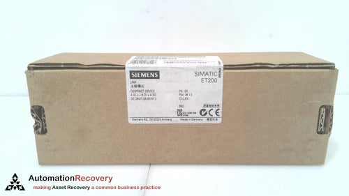 SIEMENS 6ES7148-6JA00-0AB0, SIMATIC DP IO-LINK MASTER MODULE, NEW #325894