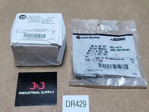 *BRAND NEW* [2] Allen-Bradley 60-1790 /B On & Off Delay Module 42MR + Warranty!