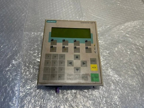 Siemens Operator Panel op 7-DP 6AV3 607-1JC20-0AX1