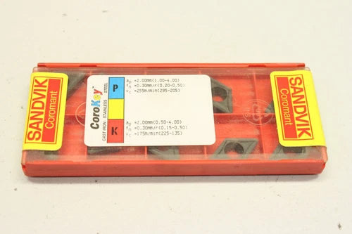 10x SANDVIK 6N0417366 DCMT 11 T3 12-UR 温德施奈德盘 11 T3 12-UR OVP