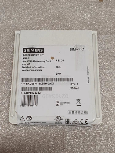 SIEMENS 6AV6671-8XB10-0AX1 NEW