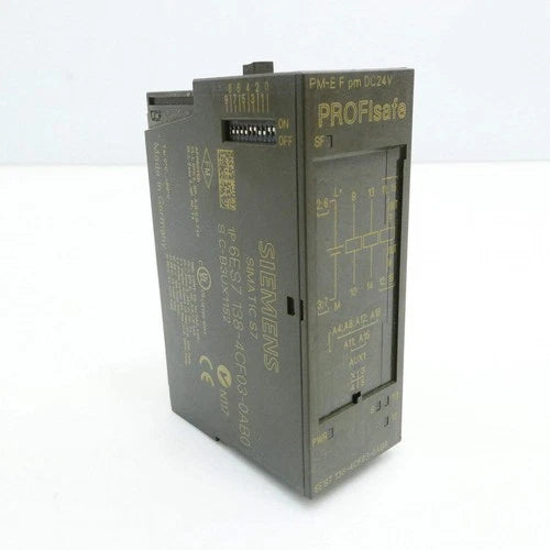 SIEMENS SIMATIC S7 6ES7 138-4CF03-0AB0 POWER MODULE PM-E F pm DC24V *E02*