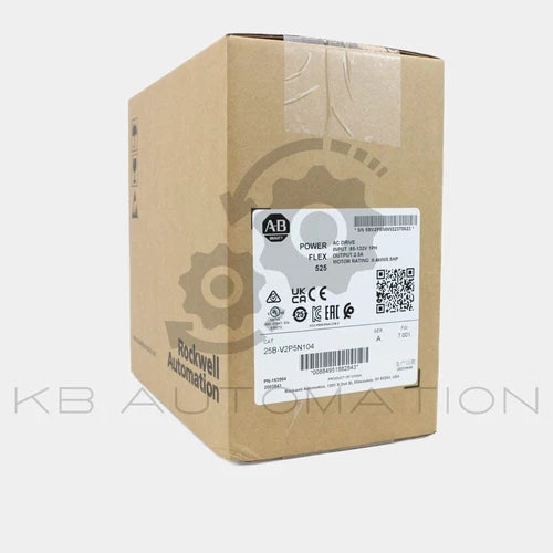 25B-V2P5N104 PowerFlex 525 AC-Antrieb, monofásico 85-132VAC, 2,5A, 0,4kW (0,5PS)