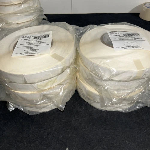 (10) BRADY Y453296 THT, B422 WHT,0.500x2.000¡±2000 per Roll Fast Shipping!