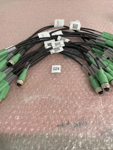 (11) M12 F 3CON M12 Phoenix Contact Ethernet Cable 70244303 Fast Shipping!