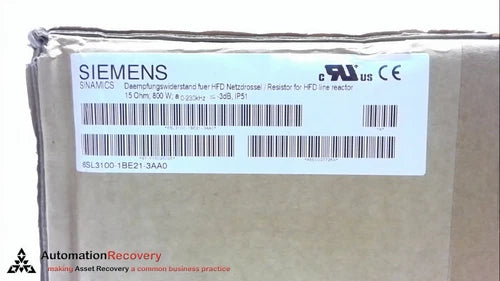 SIEMENS 6SL3100-1BE21-3AA0, SIMODRIVE, HFD PAKET WIDEBAND, 800 W, 16KW,  #244468