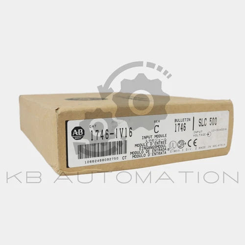Módulo de entrada digital 1746-IV16 SLC 500 de 16 pontos, entradas de alimentação de 24 V CC