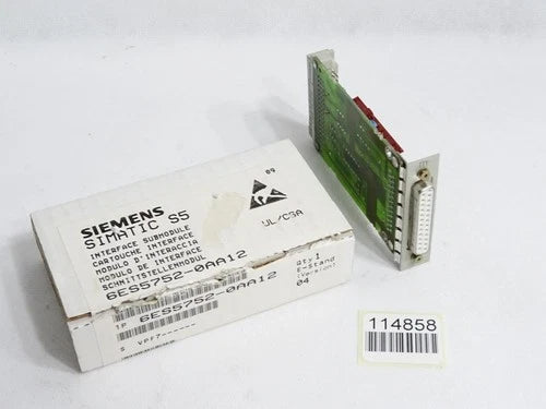 Siemens Interface Module 6ES5752-0AA12 6ES5 752-0AA12 / Neu OVP