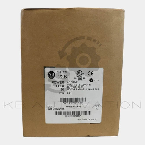 (NEU) 22B-D012N104 PowerFlex 40 AC Drive, 3PH 380-480V, 12,0A bei 5,5kW (7,5PS)