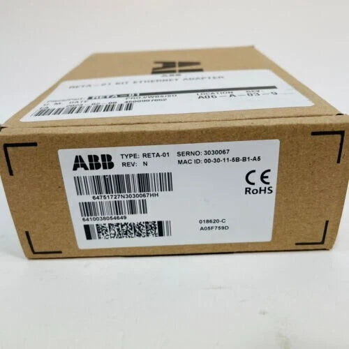 1PC ABB RETA-01 RETA01 Ethernet Adapter New In Box Expedited Shipping