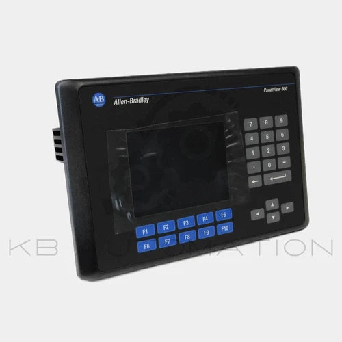 Terminal PanelView 600 2711-B6C15, ecrã táctil a cores de 5,7 polegadas e teclado, alimentação CA