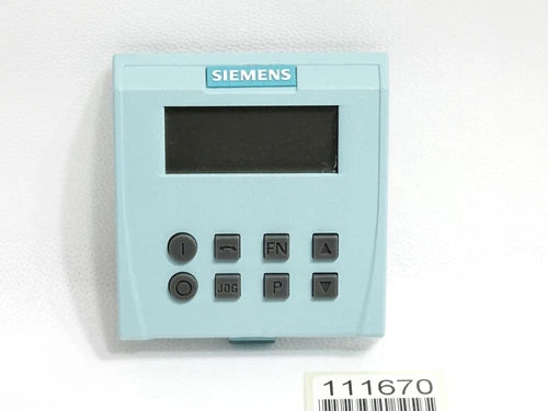 Siemens Sinamics G110 BOP Panel 6SL3255-0AA00-4BA0