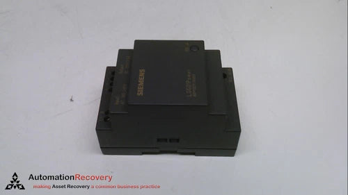 SIEMENS 6EP1321-1SH02, LOGO!POWER POWER SUPPLY, INPUT: 100-240VAC #233336