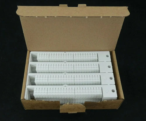 1300 St¨¹ck murrplastik WGO 4/10-4 F | Klemmenschild | wei? | 86401808