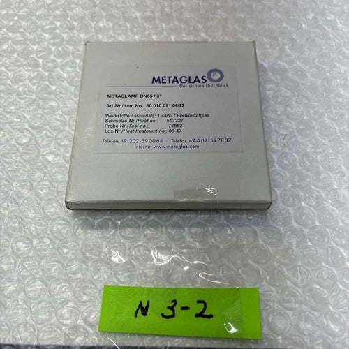 **Metaglas 80.010.091.06B2 Tri Clamp Sight Glass Metaclamp DN65/3¡±Fast Shipp#