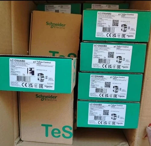 1pcs Schneider LC1D50ABD 24VDC 3Pole 50A Contactor