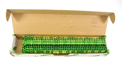 47 Stück Wago XCFR2 Schutzleiterklemme AWG 28-12 | 47 IEC 60947-7-2 | 4毫米？