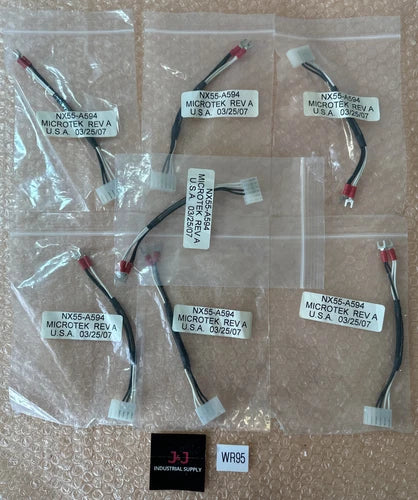 (7) NEW- Perkin Elmer NX55-A594 Microtek Rev. A Battery Connection || FAST SHIP!
