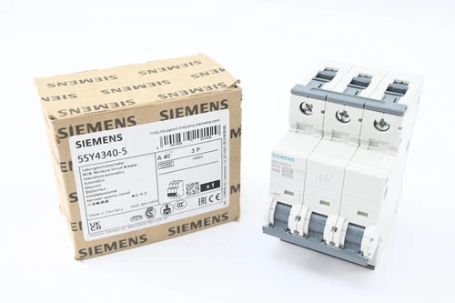 Siemens Circuit Breaker 5SY4340-5 ( 5SY4 340-5 ) ( 400V, A 40 )