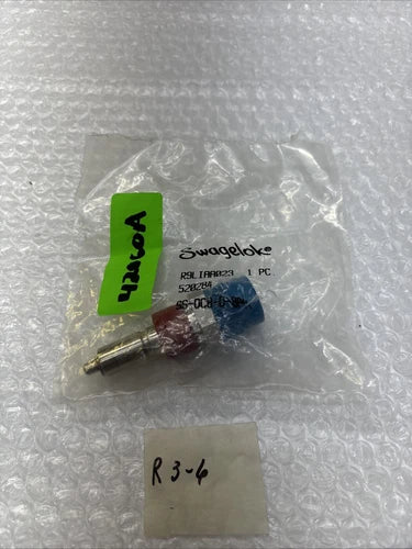**New Swagelok SS-QC8-D-8PM Quick Connect Stem w/ Valve 1/2" Male Fast Shipp#