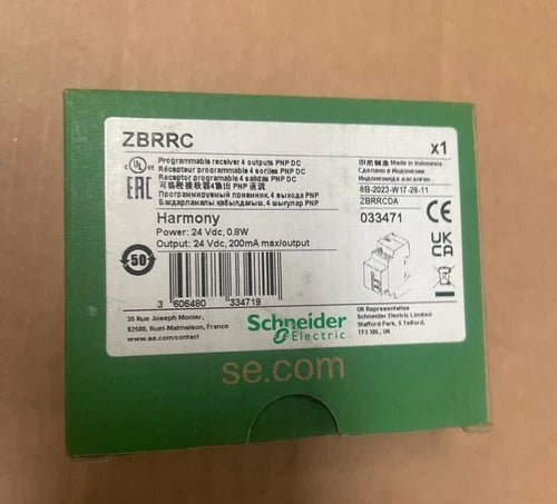 Schneider Electric Harmony - ZBRRC - Programmable receiver 4 outputs PNP DC