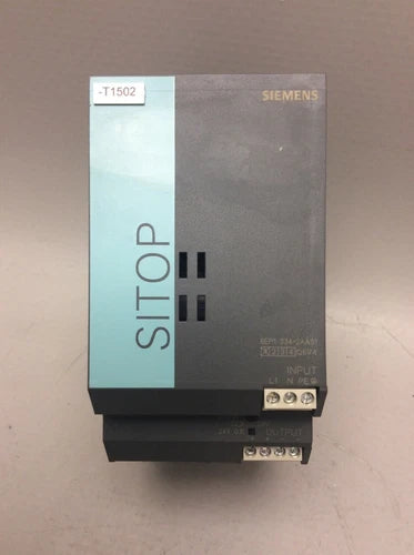 6EP13342AA01 - SIEMENS - 6EP1334-2AA01 Alimen. 24VDC 10A REFURBISHED