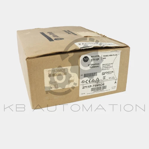 2711P-T6M5D8 PanelView Plus 600 Terminal, 5.7-inch, grayscale, touch screen