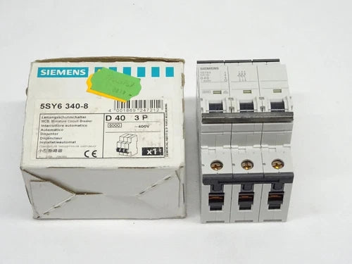 Siemens 5SY6340-8 Leistungsschutzschalter 5SY6 340-8 NEU-OVP