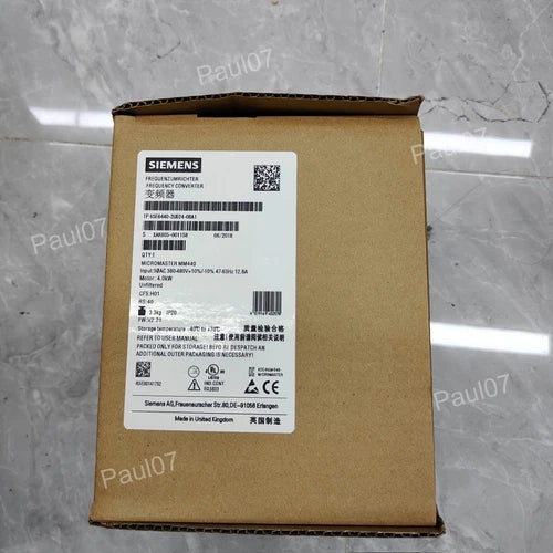 New Siemens 6SE6440-2UD24-0BA1 6SE6 440-2UD24-0BA1 MICROMASTER 440