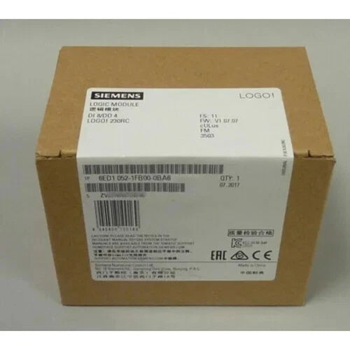 New Siemens 6ED1052-1FB00-0BA6 LOGO 230 RC logic module 6ED1 052-1FB00-0BA6
