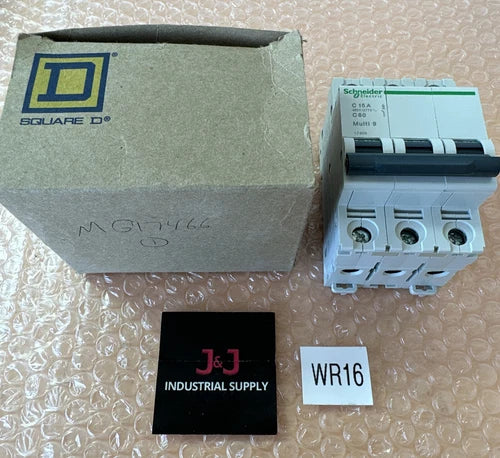 BRAND NEW- Schneider Square D MG17466 Multi 9 C15A C60 Breaker || FAST SHIPPED