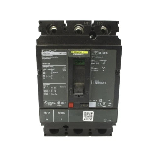 SCHNEIDER ELECTRIC HDM36150 SER. 1 600V 150A NSNP