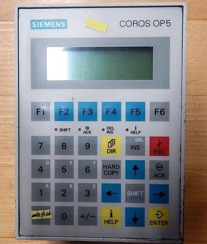 Siemens OPERATOR PANEL OP5/A1 6AV3505-1FB01 Vers.6
