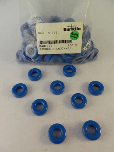 100x Ringkerne TDK B64290 L632X35 R 20 5000 nH 84D2602 Neu OVP