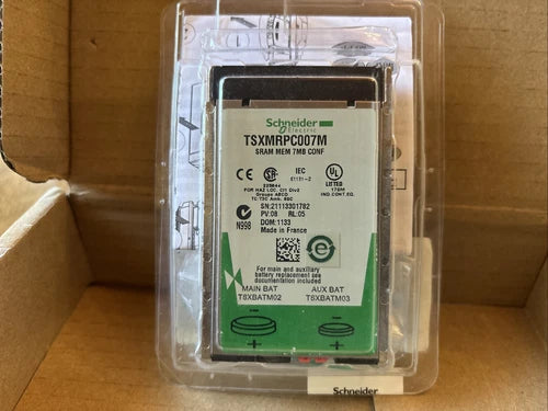 Schneider Electric TSXMRPC007M , SRAM MEM 7MB CONF ,