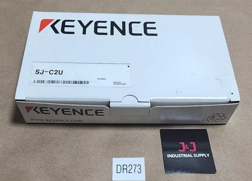 *BRAND NEW* Keyence SJ-C2U 10-Pin 2Meter I/O Power Cable + Warranty!