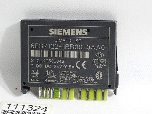 Siemens Simatic SC Electronic Submodule 6ES7122-1BB00-0AA0  6ES7 122-1BB00-0AA0