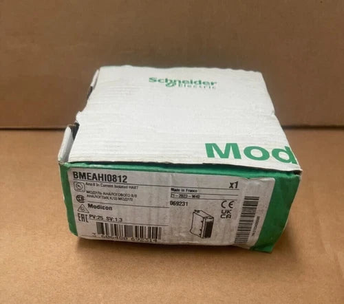 Schneider Electric - BMEAHI0812 - Modicon X80 Analog Input Module, 8 Isolated HA