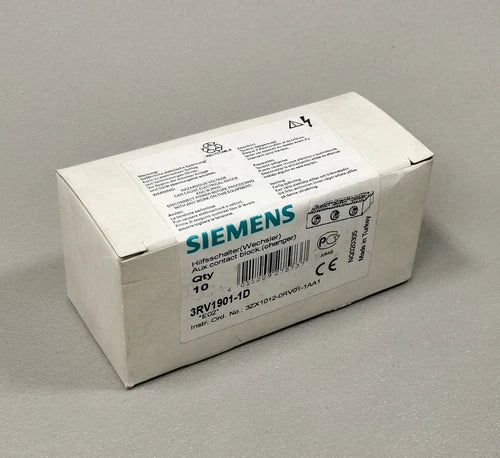 Siemens 3RV1901-1D 10er Pack NEU OVP versiegelt