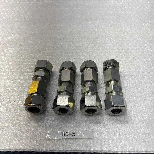 **DK-LOK 316 3/4 N BUH 16-S Stainless Steel Union Connector Fitting (Lot Of 4) #