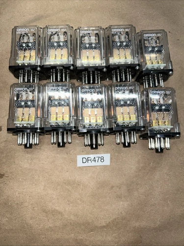 (10) Omron MK3P5-S Relays NNB Fast Shipping! + Warranty