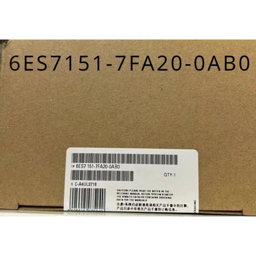 New Siemens 6ES7151-7FA20-0AB0 DP IM151-7 F-CPU for ET200S 6ES7 151-7FA20-0AB0