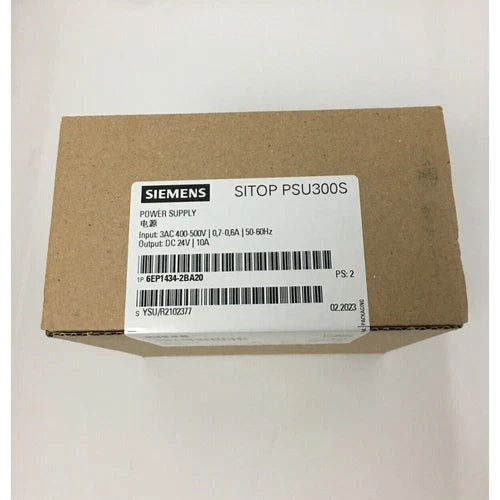 Siemens 6EP1434-2BA20 SITOP PSU300S 24V DC 10A Power Supply - NEW