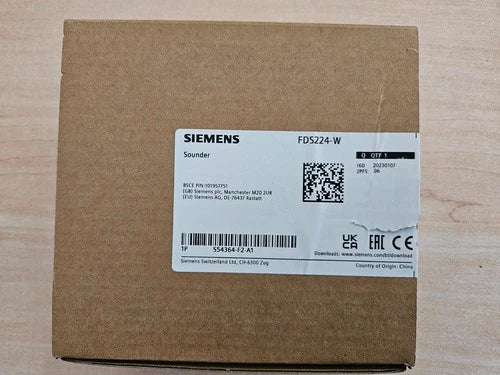 Siemens FDS224-W NEW