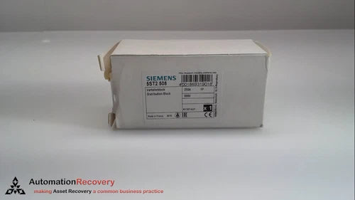 SIEMENS 5ST2 508, DISTRIBUTION BLOCK 1-POLE, 250 A, 690V, NEW #276871