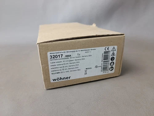 W?hner 32017.000A Sammelschienenadapter NEU OVP